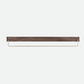 Beech Wood Towel Rack with Brass Accents-Bedding & Bath > Bathroom Accessories-casanuva-casanuva