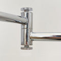 Beige Swing Arm Wall Sconce Lamp 1-Light Nordic Minimalist Design-Lighting > Wall Lights-casanuva-casanuva