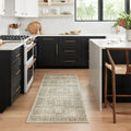 Beige Vintage Area Rug for Living Room in Maintenance-Friendly Fabric-Rugs & Mats > Area Rugs-casanuva-casanuva