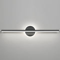 Black LED Vanity Light Fixture for Bathroom and Bedroom-Lighting > Wall Lights-casanuva-Black-L80cm(24W)-Cool White-casanuva