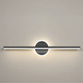 Black LED Vanity Light Fixture for Bathroom and Bedroom-Lighting > Wall Lights-casanuva-Black-L80cm(24W)-Warm White-casanuva