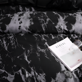 Black Marble Duvet Cover Set 3 Piece-Bedding & Bath > Bedding Sets-casanuva-casanuva