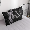 Black Marble Duvet Cover Set 3 Piece-Bedding & Bath > Bedding Sets-casanuva-casanuva