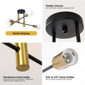 Black Nordic Ceiling Light-Lighting > Ceiling Lights-casanuva-casanuva