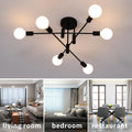 Black Nordic Ceiling Light-Lighting > Ceiling Lights-casanuva-casanuva