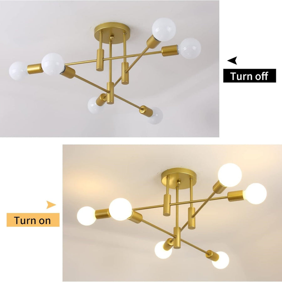 Black Nordic Ceiling Light-Lighting > Ceiling Lights-casanuva-casanuva