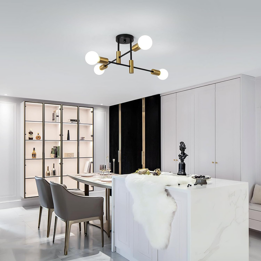 Black Nordic Ceiling Light-Lighting > Ceiling Lights-casanuva-casanuva