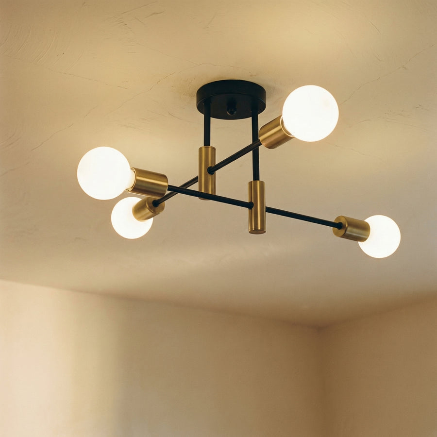 Black Nordic Ceiling Light-Lighting > Ceiling Lights-casanuva-casanuva
