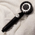 Black Shower Head ABS Plastic with Enhanced Comfort Features-Bedding & Bath > Bathroom Accessories-casanuva-casanuva