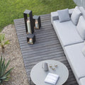 Black Solar Outdoor Lantern with Frosted Glass-Lighting > Outdoor Lighting-casanuva-casanuva