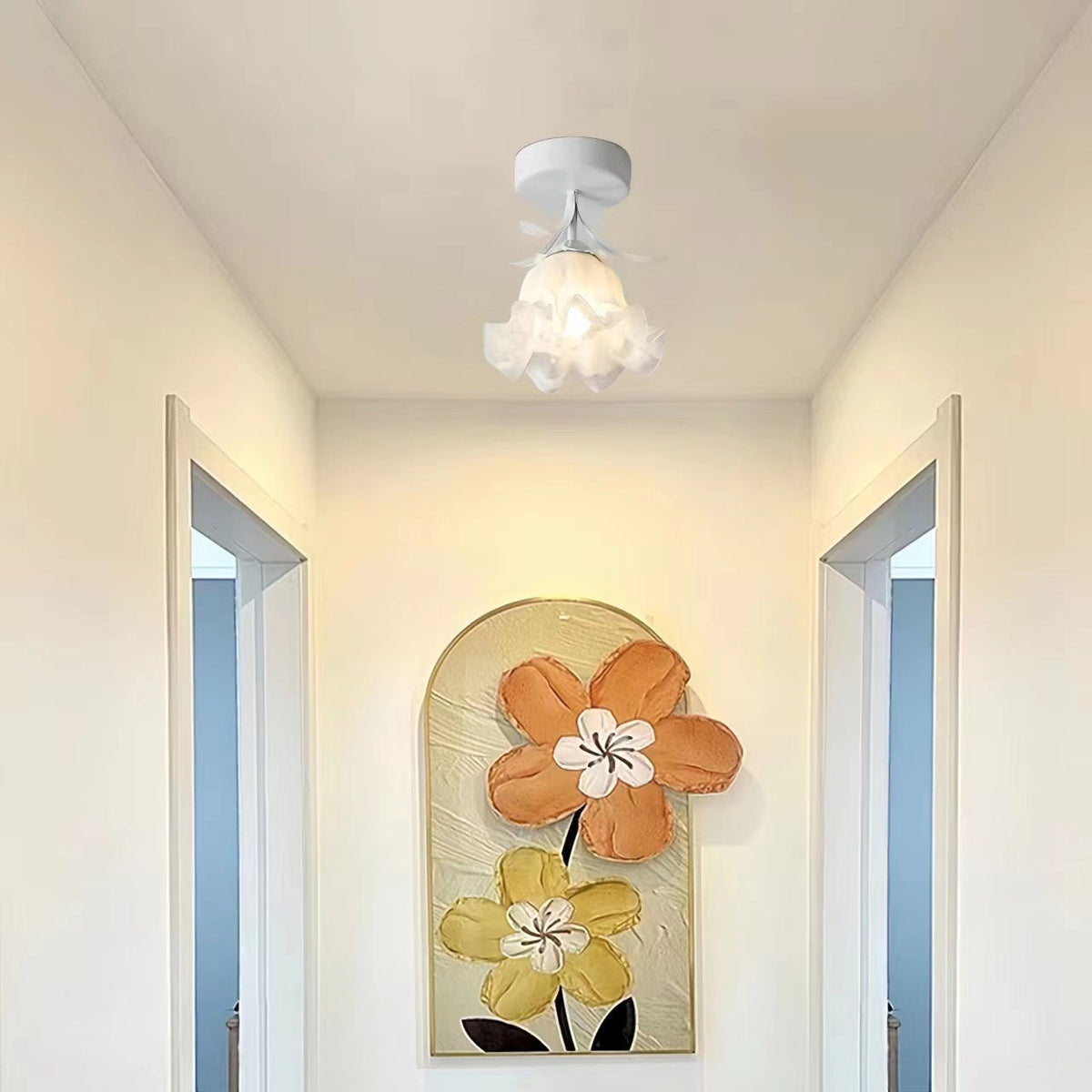 Blooming Lily Flower Ceiling Light-Lighting > Chandeliers & Pendant Lights-casanuva-casanuva