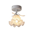 Blooming Lily Flower Ceiling Light-Lighting > Chandeliers & Pendant Lights-casanuva-White-casanuva