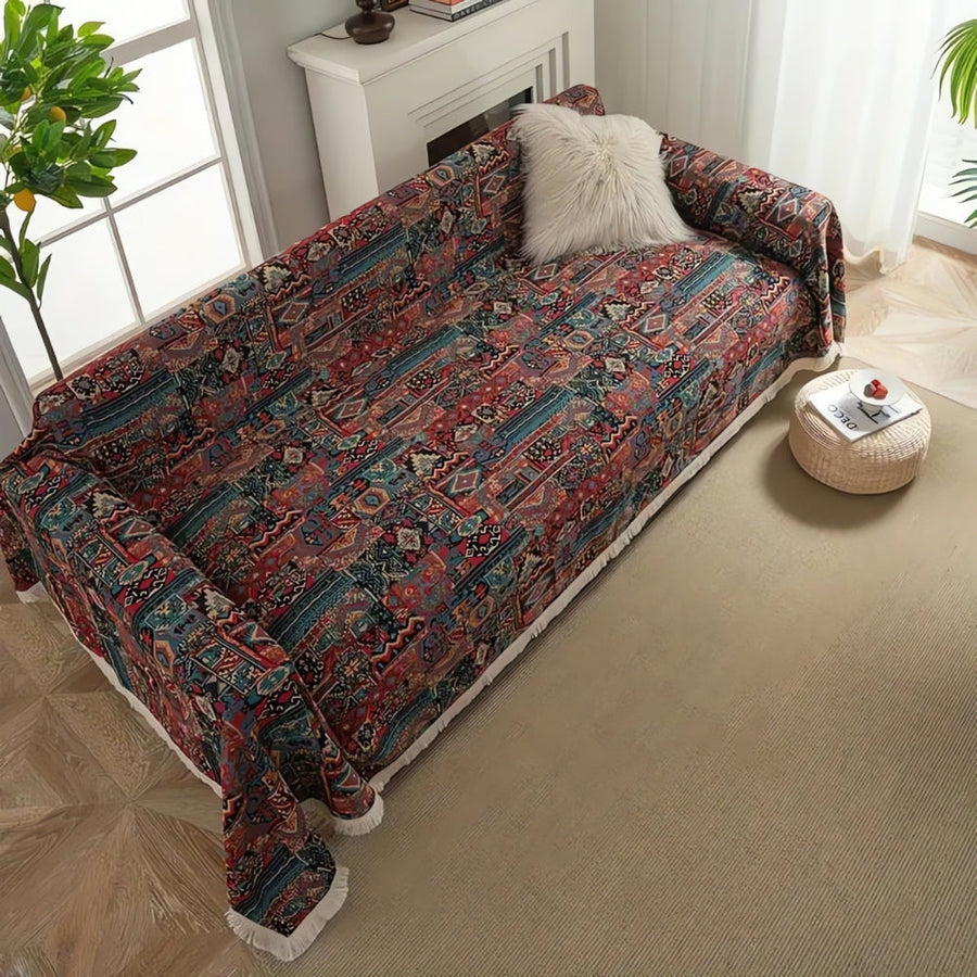 Bohemian Sofa Cover Washable Stretch Fabric-Covers & Textiles > Sofa Covers-casanuva-casanuva