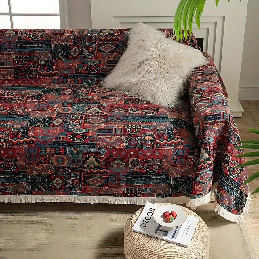 Bohemian Sofa Cover Washable Stretch Fabric-Covers & Textiles > Sofa Covers-casanuva-55"x71"-casanuva