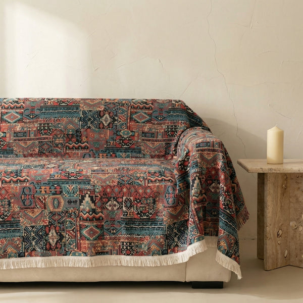 Bohemian Sofa Cover Washable Stretch Fabric-Covers & Textiles > Sofa Covers-casanuva-casanuva