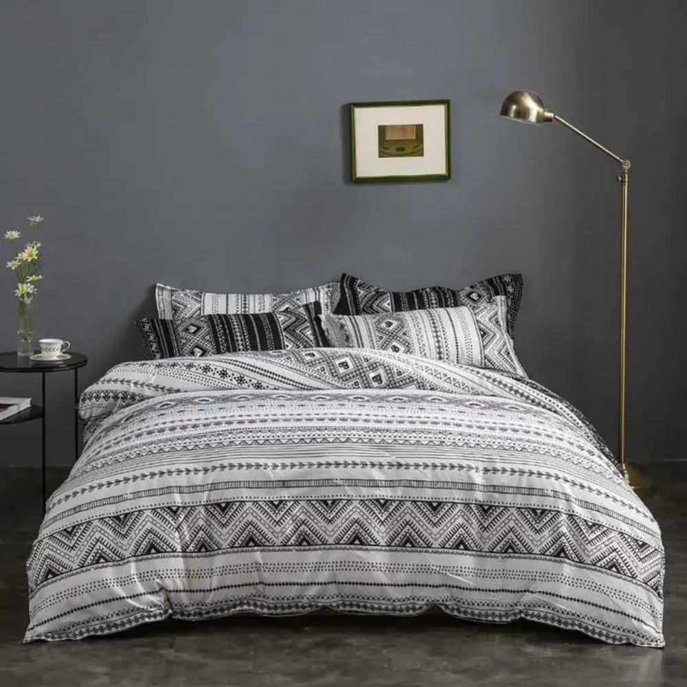 Boho Style Bedding Set Modern Design-Bedding & Bath > Bedding Sets-casanuva-casanuva