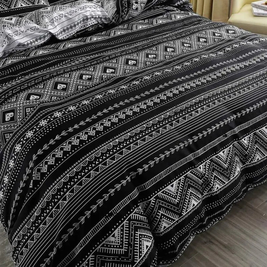 Boho Style Bedding Set Modern Design-Bedding & Bath > Bedding Sets-casanuva-casanuva