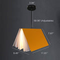 Book Shade Pendant Light 1-Light Metal PVC Design-Lighting > Pendant Lights-casanuva-casanuva