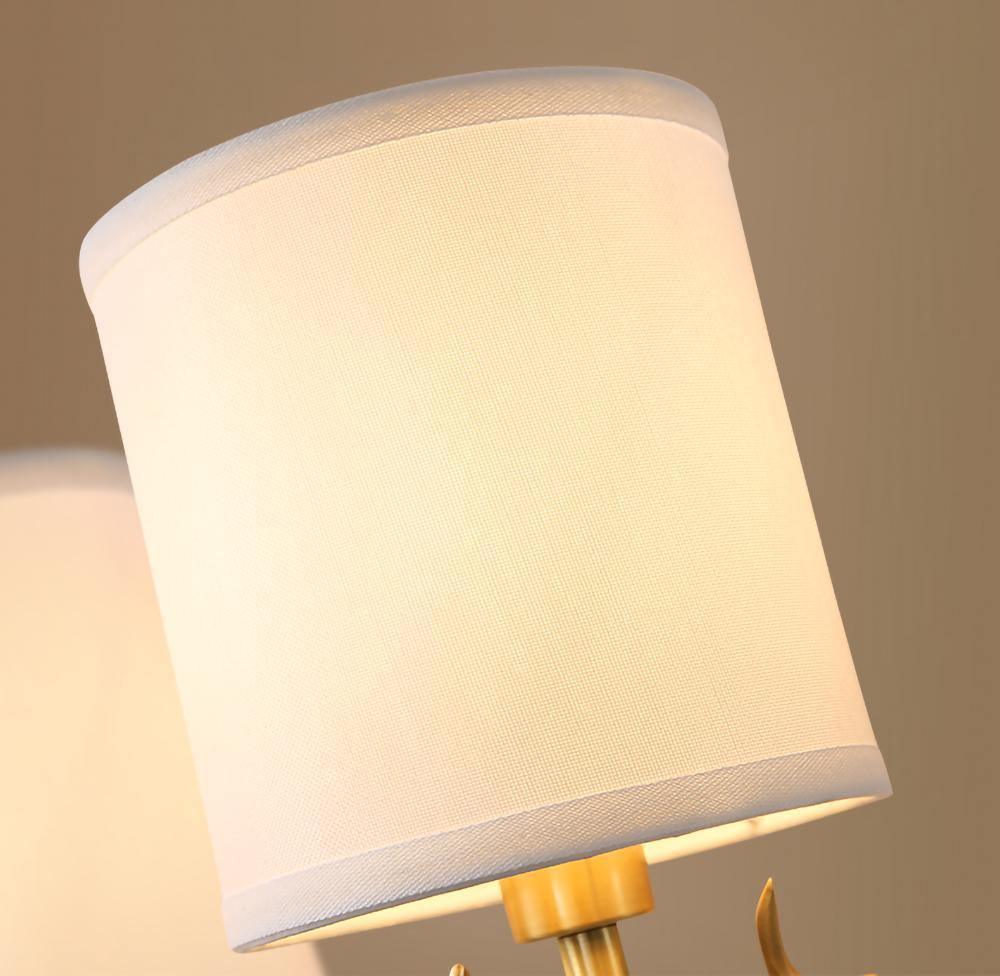 Brass Deer Head Wall Light Fixture-Lighting > Wall Lights-casanuva-casanuva