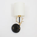 Brass Deer Head Wall Light Fixture-Lighting > Wall Lights-casanuva-casanuva