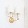 Brass Deer Head Wall Light Fixture-Lighting > Wall Lights-casanuva-casanuva