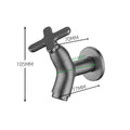 Brass Wall Fixture Cold Water Faucet for Bathroom Kitchen-Bedding & Bath > Bathroom Accessories-casanuva-casanuva