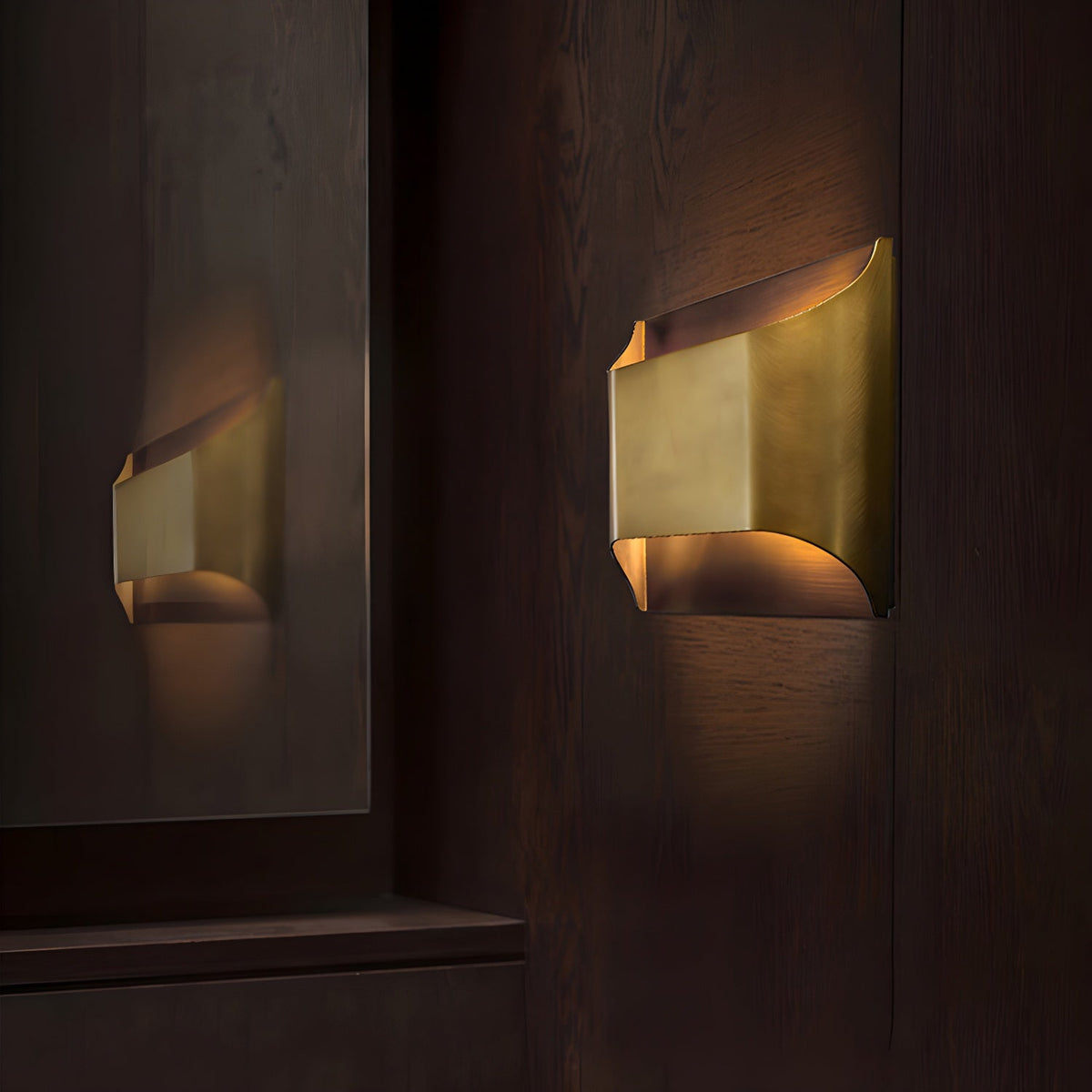 Brass Wall Lamp with Adjustable Arm-Lighting > Wall Lights-casanuva-casanuva