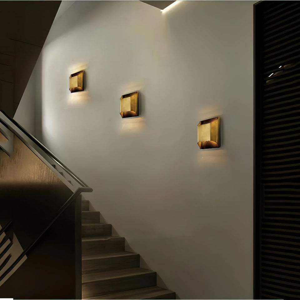Brass Wall Lamp with Adjustable Arm-Lighting > Wall Lights-casanuva-casanuva