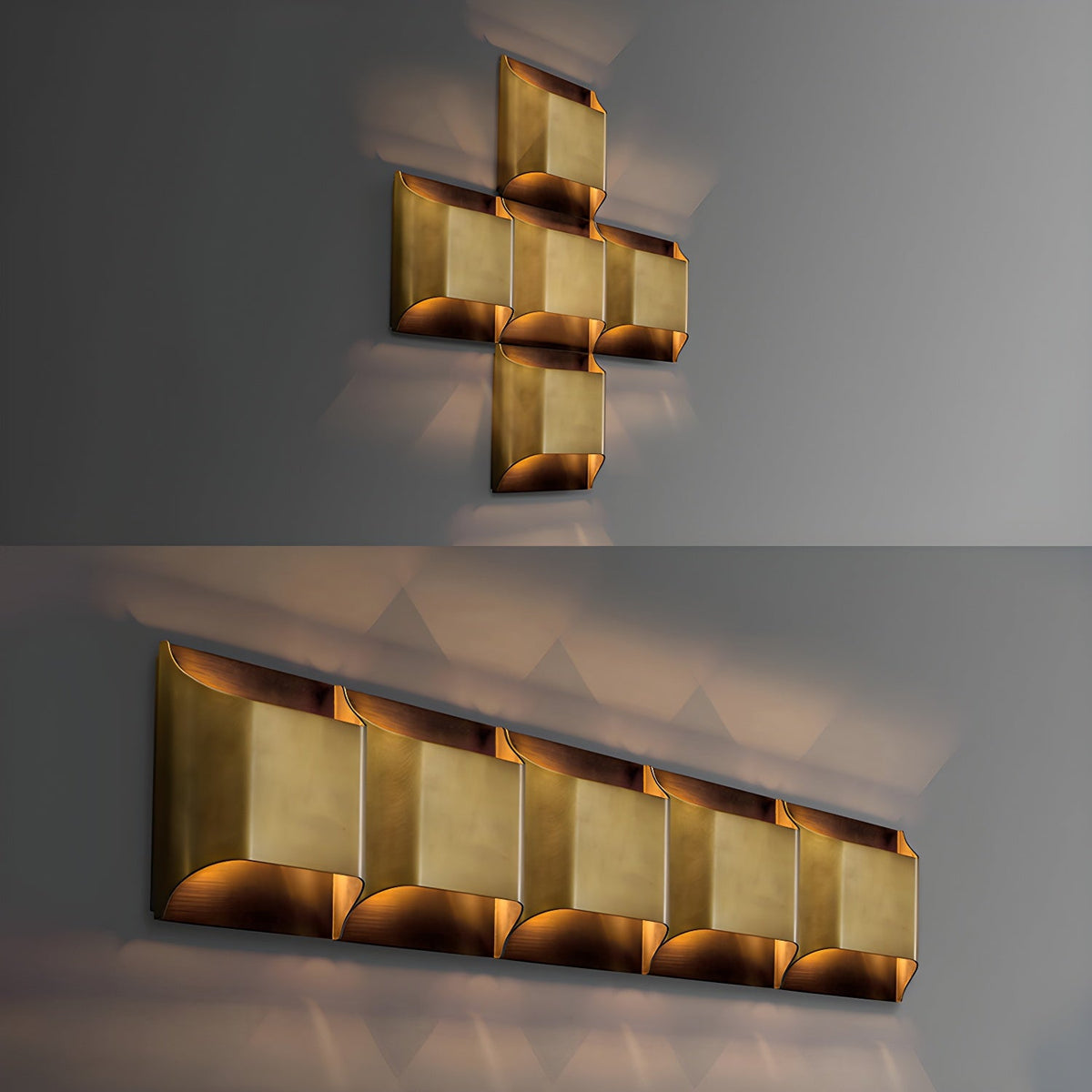 Brass Wall Lamp with Adjustable Arm-Lighting > Wall Lights-casanuva-casanuva