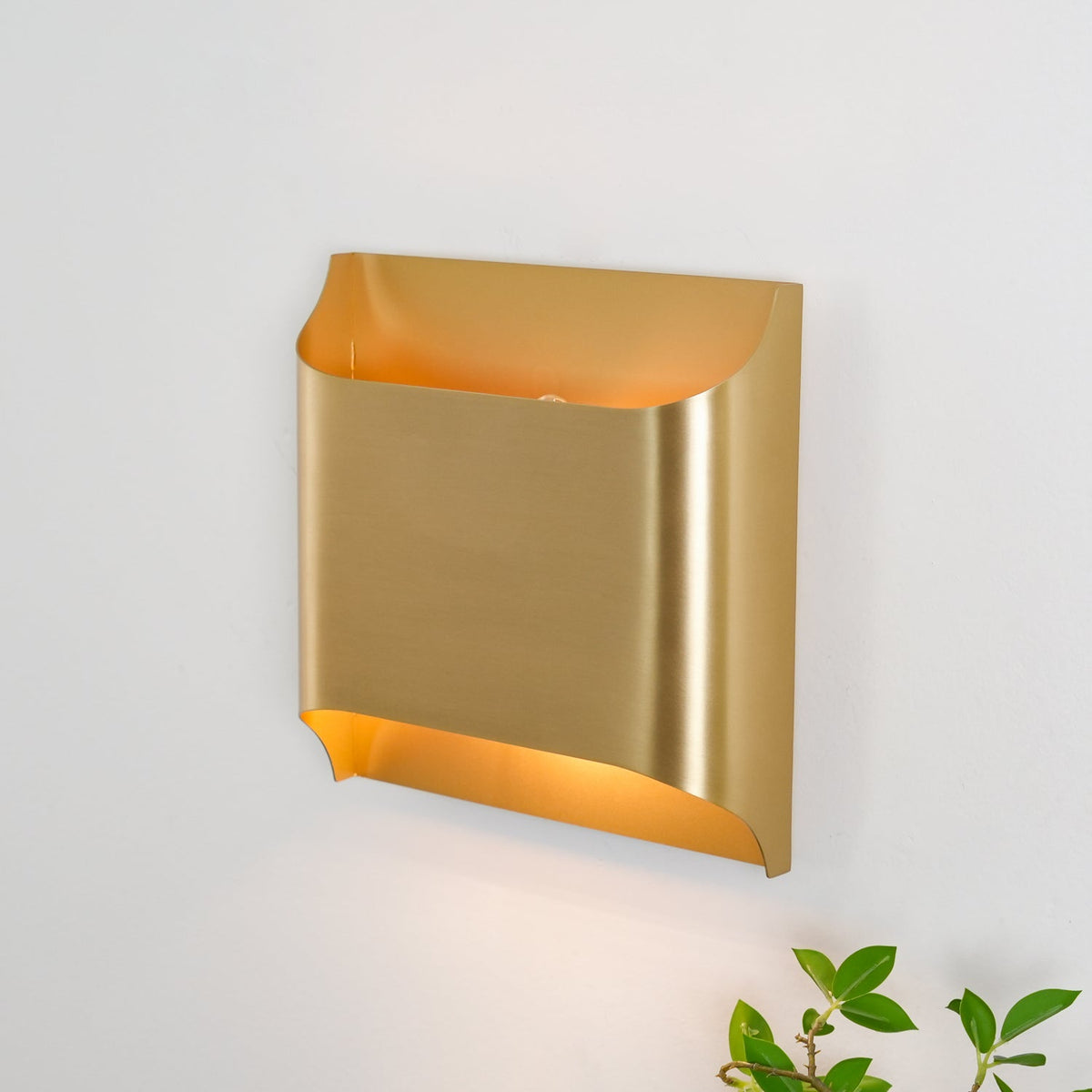 Brass Wall Lamp with Adjustable Arm-Lighting > Wall Lights-casanuva-casanuva
