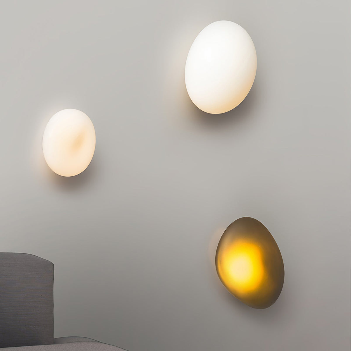 Bubble Glass Wall Light Fixture-Lighting > Wall Lights-casanuva-casanuva