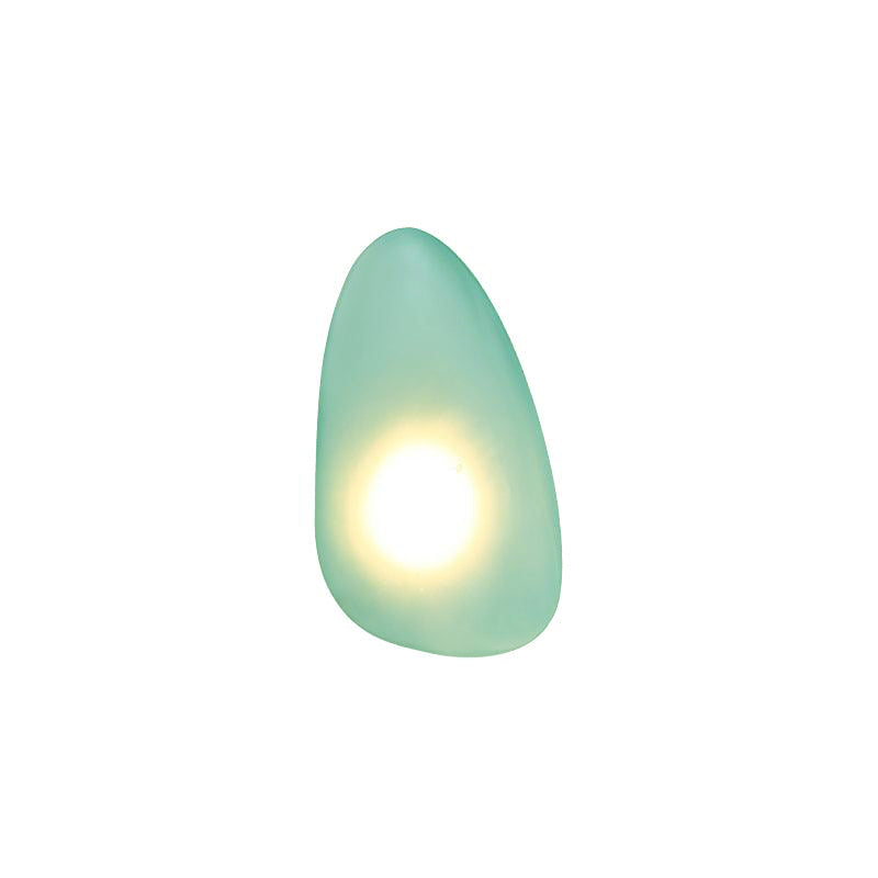 Bubble Glass Wall Light Fixture-Lighting > Wall Lights-casanuva-18cmx30cm-Green & Gold-Warm Light-casanuva