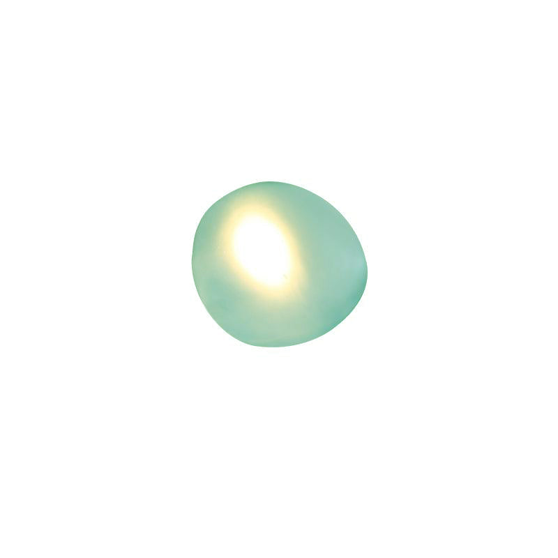 Bubble Glass Wall Light Fixture-Lighting > Wall Lights-casanuva-22cmx22cm-Green & Gold-Warm Light-casanuva