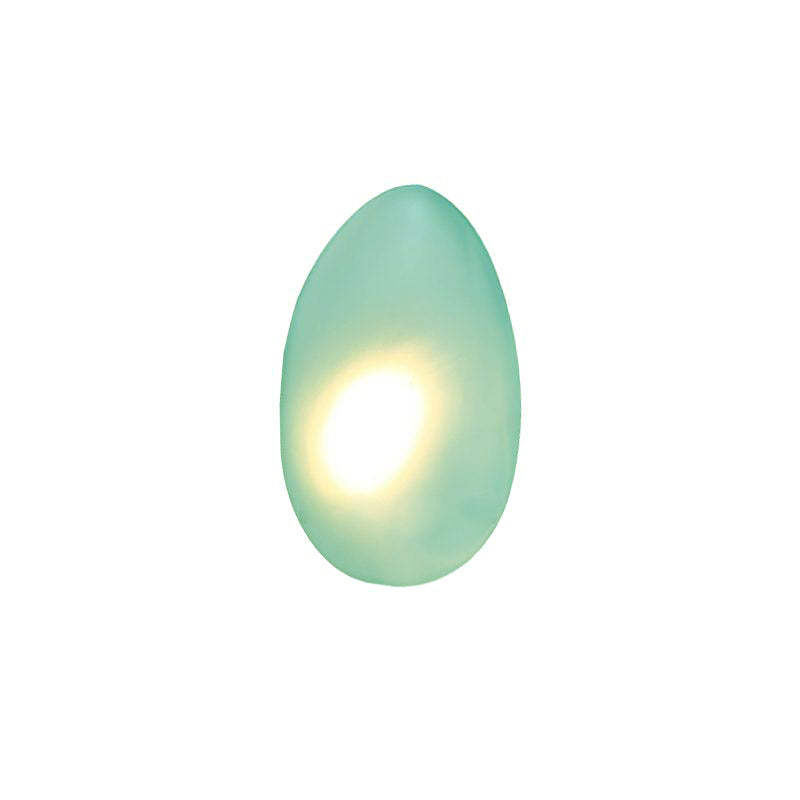 Bubble Glass Wall Light Fixture-Lighting > Wall Lights-casanuva-22cmx35cm-Green & Gold-Warm Light-casanuva