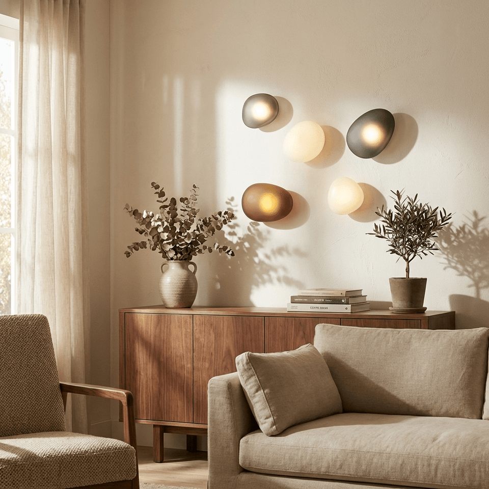 Bubble Glass Wall Light Fixture-Lighting > Wall Lights-casanuva-casanuva
