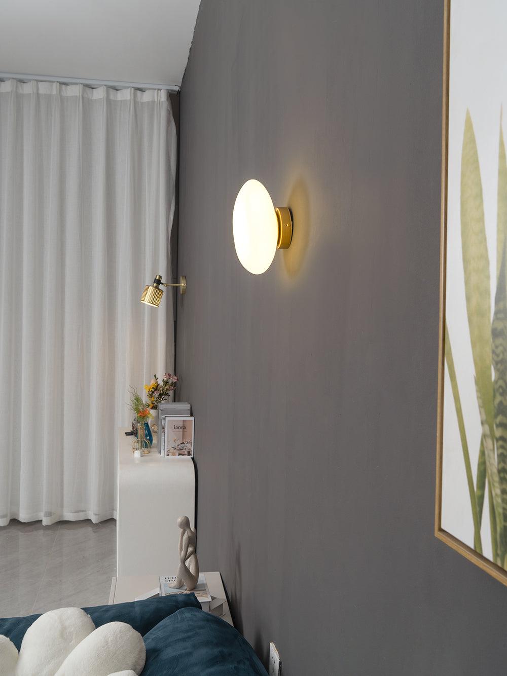 Bubble Glass Wall Light Fixture-Lighting > Wall Lights-casanuva-casanuva