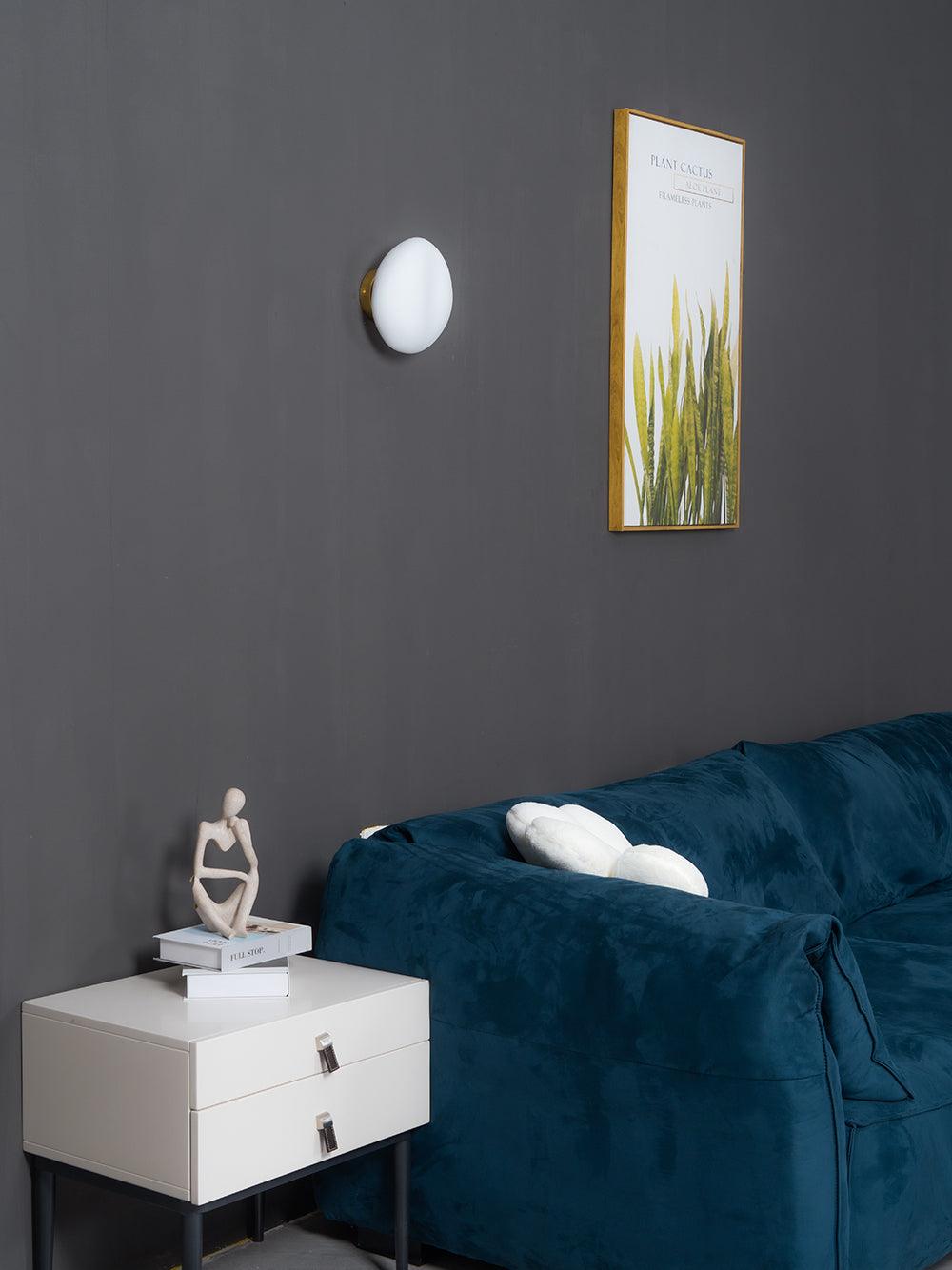 Bubble Glass Wall Light Fixture-Lighting > Wall Lights-casanuva-casanuva