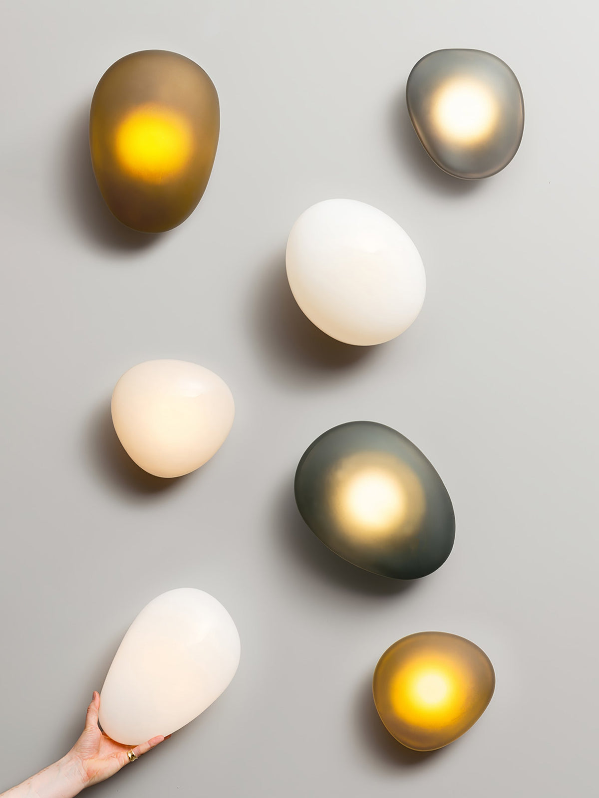 Bubble Glass Wall Light Fixture-Lighting > Wall Lights-casanuva-casanuva