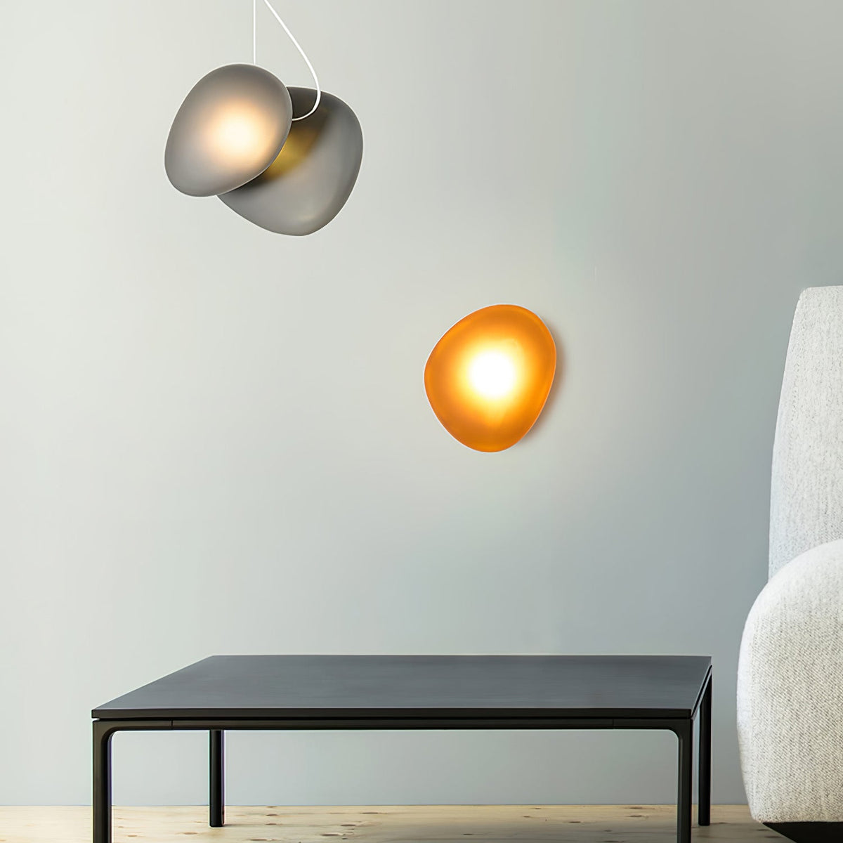 Bubble Glass Wall Light Fixture-Lighting > Wall Lights-casanuva-casanuva