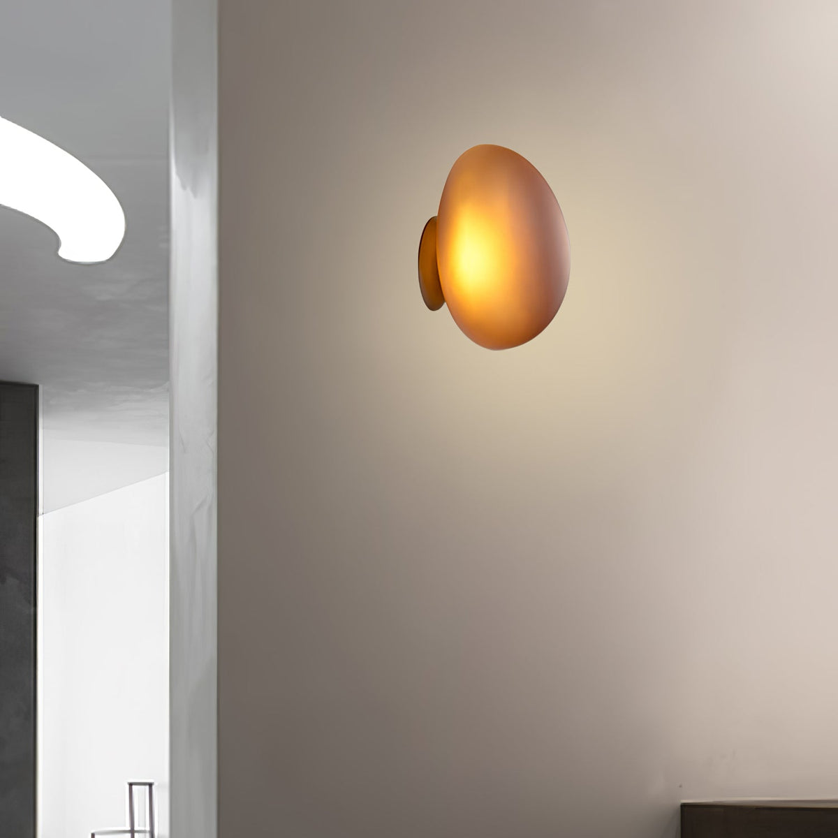 Bubble Glass Wall Light Fixture-Lighting > Wall Lights-casanuva-casanuva