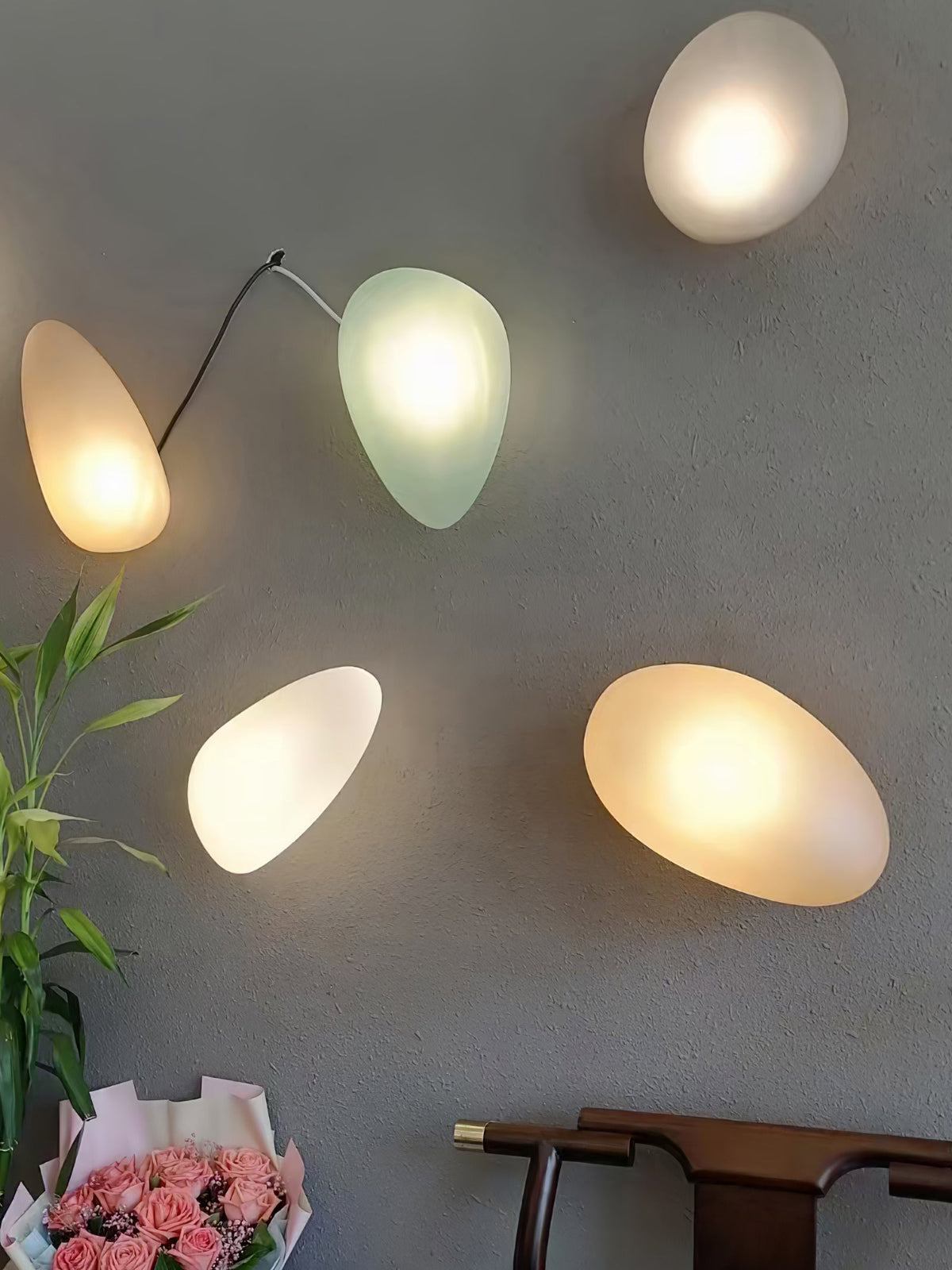 Bubble Glass Wall Light Fixture-Lighting > Wall Lights-casanuva-casanuva