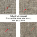 Burlap Boho Table Runner-Covers & Textiles > Table Runners-casanuva-casanuva