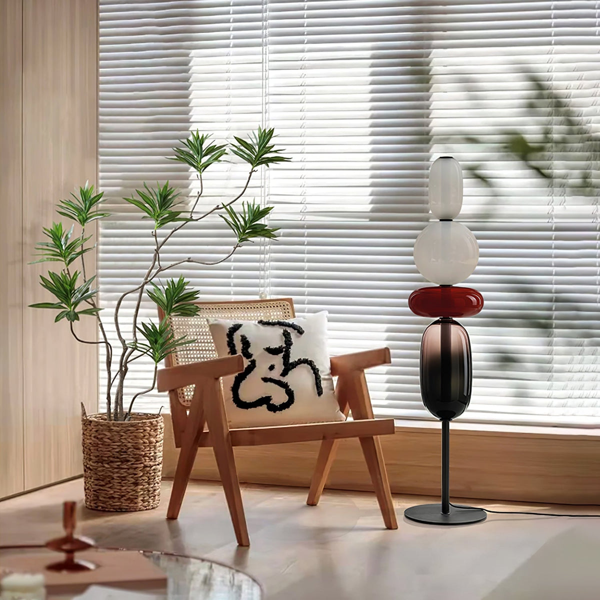 Candied Glass Floor Lamp-Lighting > Floor Lamps-casanuva-casanuva