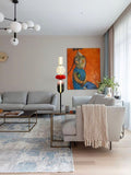 Candied Glass Floor Lamp-Lighting > Floor Lamps-casanuva-casanuva