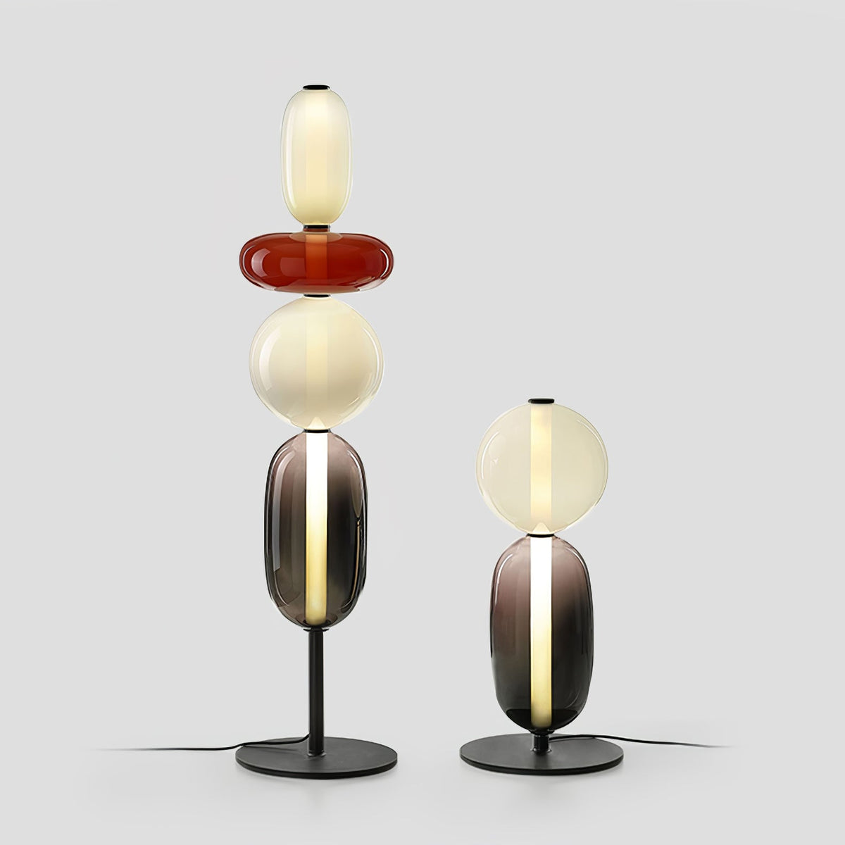 Candied Glass Floor Lamp-Lighting > Floor Lamps-casanuva-casanuva