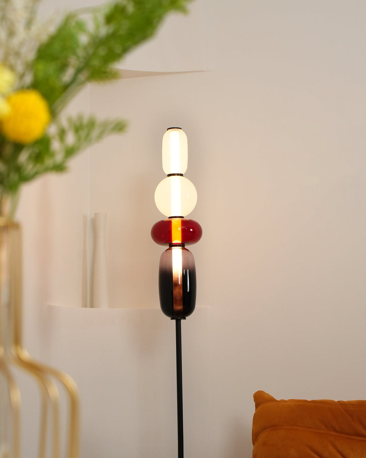 Candied Glass Floor Lamp-Lighting > Floor Lamps-casanuva-casanuva