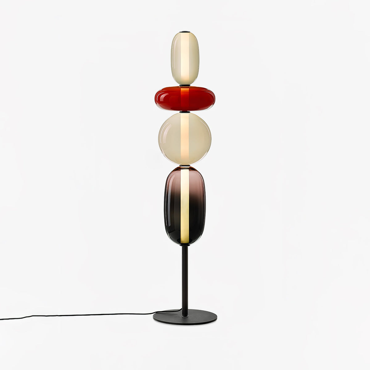 Candied Glass Floor Lamp-Lighting > Floor Lamps-casanuva-casanuva