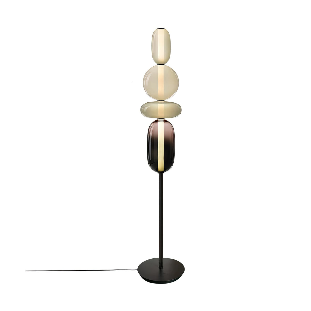 Candied Glass Floor Lamp-Lighting > Floor Lamps-casanuva-casanuva
