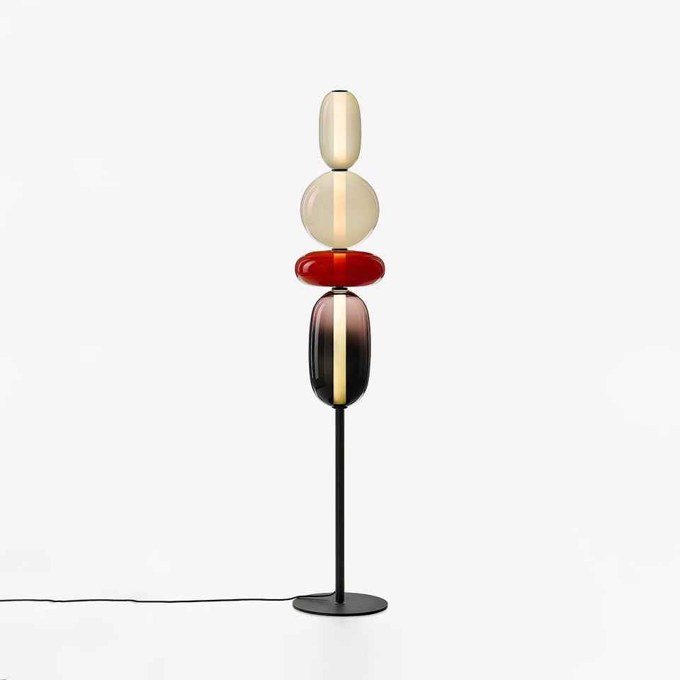 Candied Glass Floor Lamp-Lighting > Floor Lamps-casanuva-casanuva