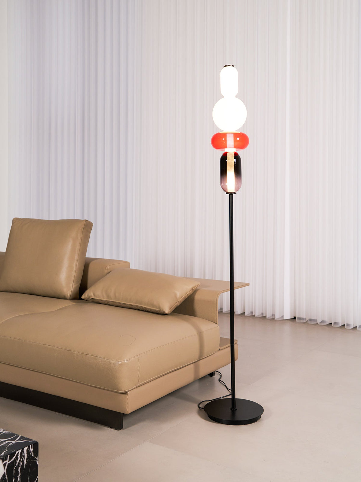 Candied Glass Floor Lamp-Lighting > Floor Lamps-casanuva-casanuva